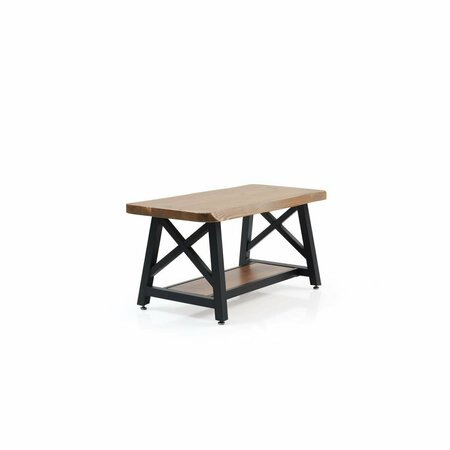 FURNIA Berlin Solid Wood Coffee Table ZH-790-BER-CT